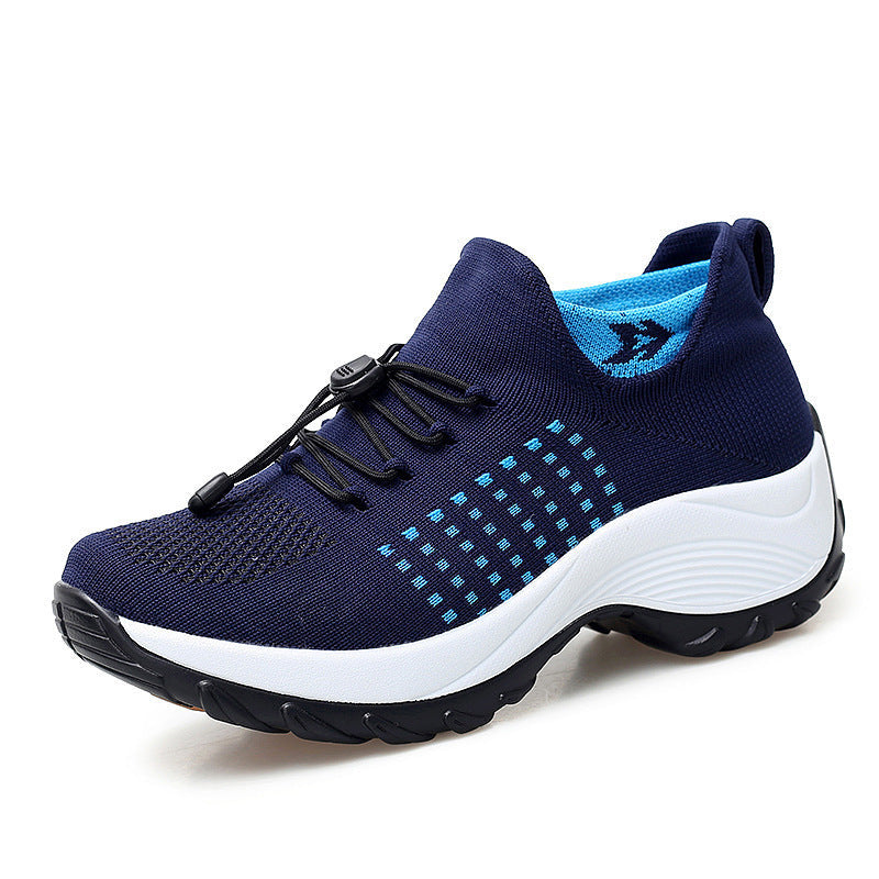 Arch Support Shoes | Womens Wide Fit | Cushioned Mesh-Fashion Nora