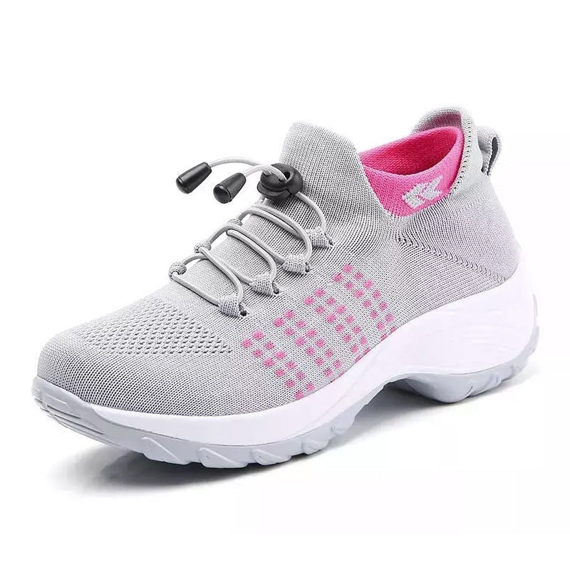 Arch Support Shoes | Womens Wide Fit | Cushioned Mesh-Fashion Nora