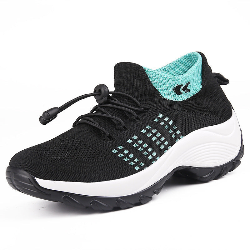 Arch Support Shoes | Womens Wide Fit | Cushioned Mesh-Fashion Nora